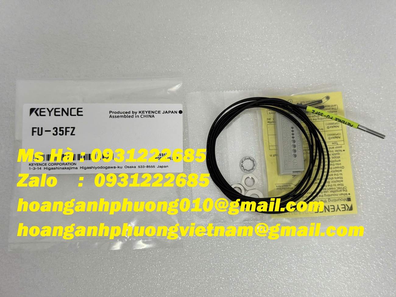 Cảm biến quang phát hiện vật thể dòng Keyence FU-35FZ